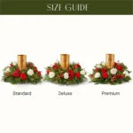 Winter Elegance Floral Centerpiece - Image 4