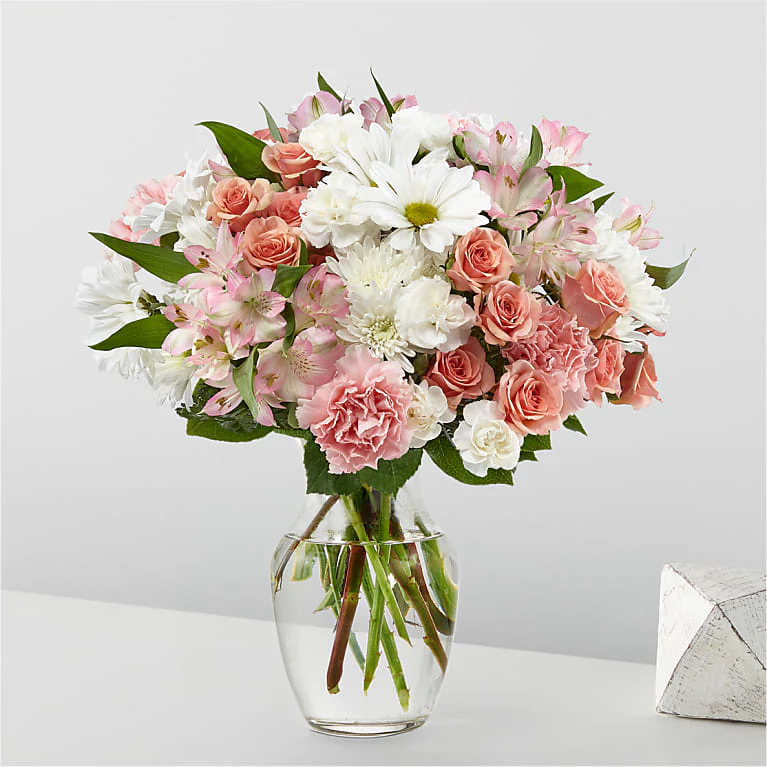 C5379D_LOL_preset_ftd-mx-hero-sv-new Soft Blush Romance Flower Bouquet - Image 1