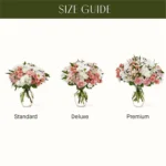 Soft Blush Romance Flower Bouquet - Image 2