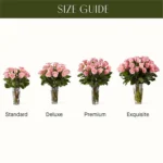 Long Stem Pink Rose Bouquet - Image 3