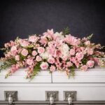 Eternal Life & Remembrance Casket Spray