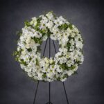 Sacred Serenity Floral Wreath